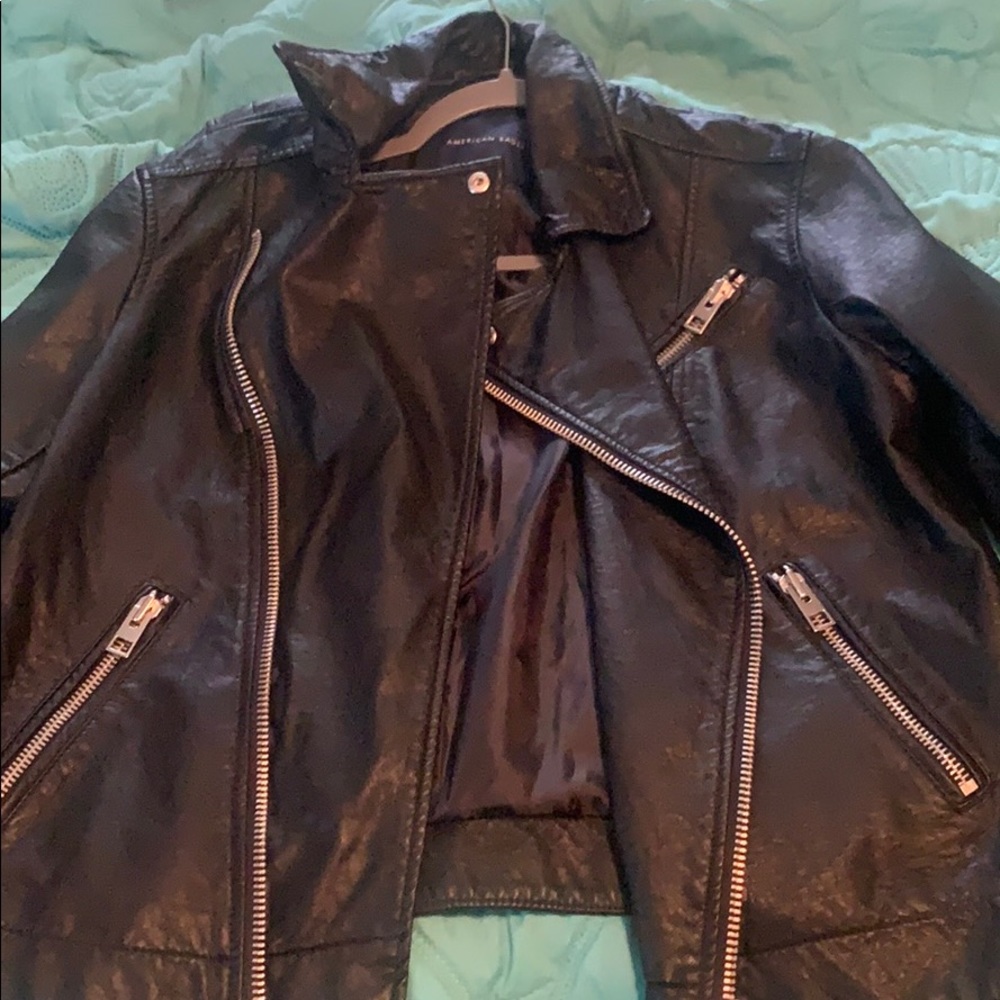 American Eagle Faux Leather Jacket